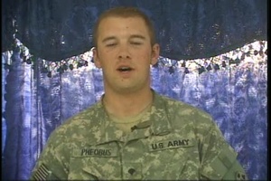 Spc. Joshua Pheobus