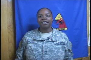 Sgt. 1st Class Gail Hopkins
