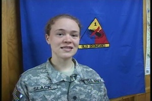 Spc. Joy Slack
