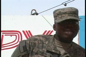 Pvt. Linden Johnson