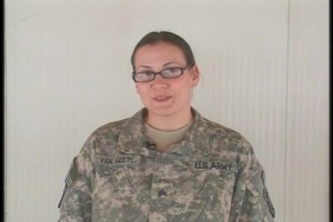 Sgt. Stephanie Van Geete