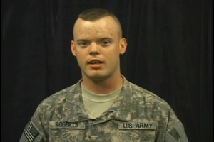 Pfc. Jonathan Roberts