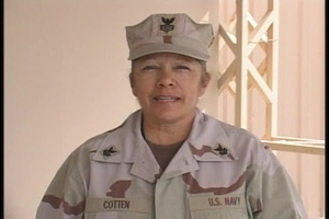 Petty Officer 1st Class Lillian Cotton
