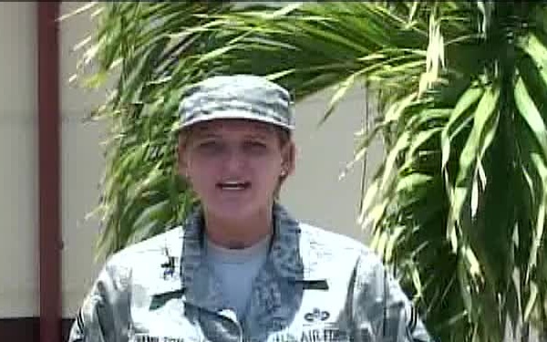 Senior Master Sgt. Bernadette Hamilton