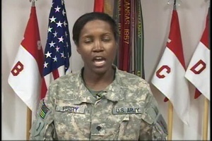 Spc. Michelle Perry