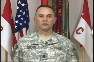 Command Sgt. Maj. Robert Tompkins