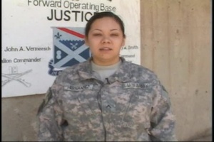Pvt. Samantha Hernandez