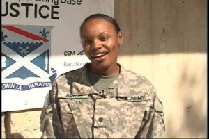 Spc. Monique Hayes