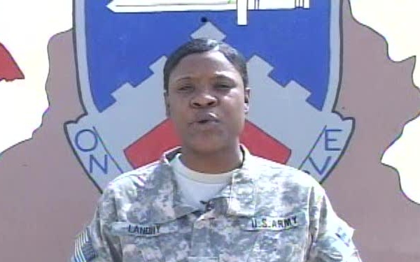 Pfc. Kia Landry