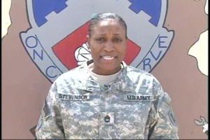 Sgt. 1st Class Ladina Stevenson