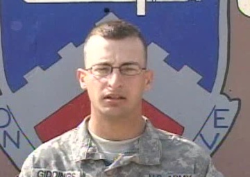 Spc. Jay Giddings
