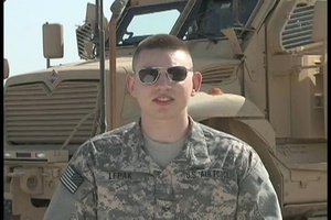 Senior Airman Weston Lepak