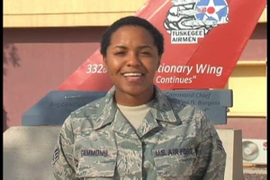 Senior Airman Raenatta Gammons