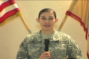 Spc. Gabriela Perez