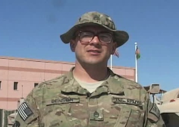 Staff Sgt. Andres Benson