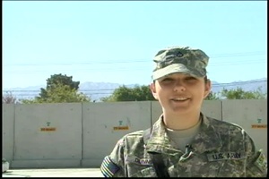 Pfc. Michelle Dunning