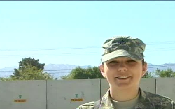 Pfc. Michelle Dunning