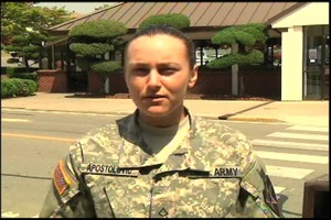 Pfc. Marina Apostolovic