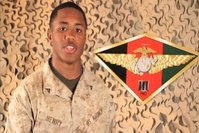 Lance Cpl. Ravoughn Henry