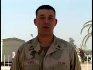 Happy Holidays From Spc. Rowell