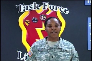 Spc. Danielle Ayers