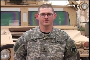 Spc. William Wolfe