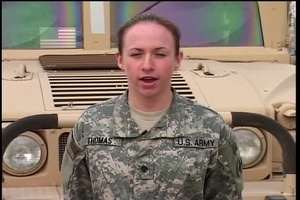 Spc. Morgan Thomas