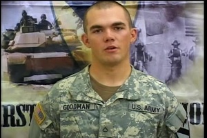 Pfc. DUSTIN GOODMAN
