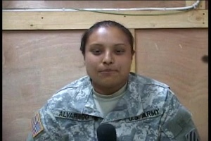 Pfc. Vanessa Alvarado