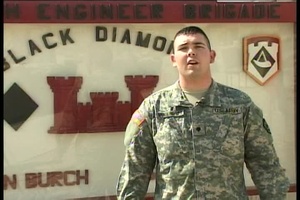 Spc. Christopher Vandergrift