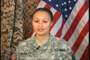 Spc. Angelina Montalvo