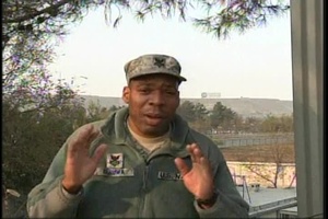 Petty Officer 1st Class Larry Baruwa
