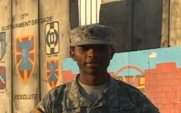 Spc. Stacy Harris