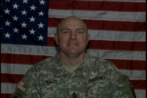 Command Sgt. Maj. Kenneth Wolfe