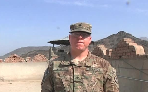 Spc. Chad Hill