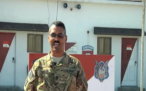 1st Sgt. Elving Peralta