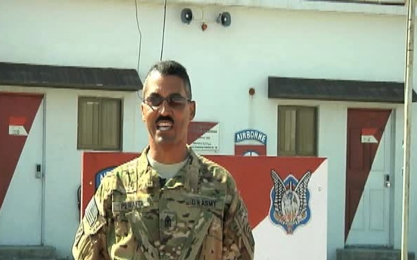 1st Sgt. Elving Peralta