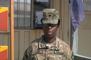 Spc. Brittany Sweat
