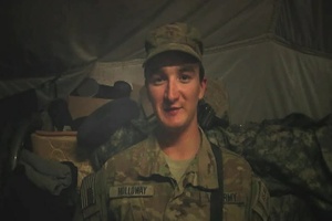 Pfc. Justin Holloway