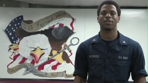 Petty Officer 3rd Class Antonio McBride