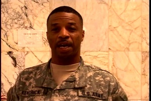 Sgt. Maj. Anthony Kendrick