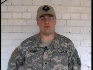 Spc. Michael Wright