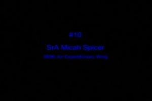 Senior Airman Micah Spicer