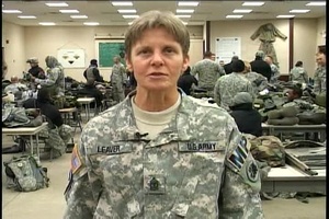 1st Sgt. Callie Leaver