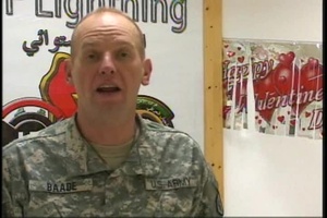 Sgt. Maj. David Baade