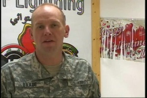 Sgt. Maj. David Baade