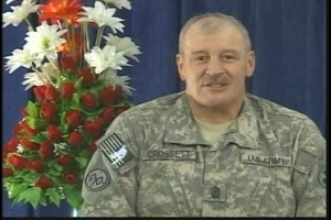 Sgt. Maj. Leslie Crossett