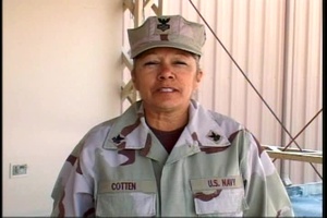 Petty Officer 1st Class Lillian Cotten