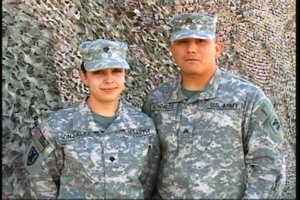 Sgt. Felipe and Jennifer Gonzalez