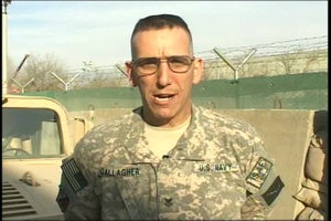 Petty Officer 2nd Class Peter Gallagher